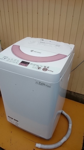シャープ(SHARP) 全自動洗濯機 ES-GE60N 6kg 2014年製