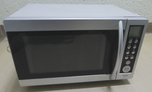 ※電子レンジ※　シンプルなデザインの東芝オーブンレンジ　TOSHIBA　ER-YD3 （S)　シルバー
