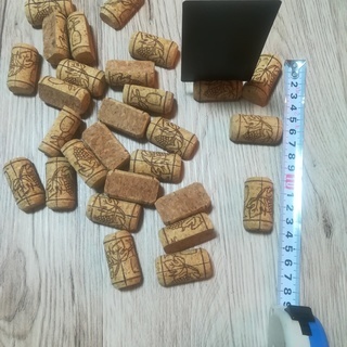 【値下げしました】【結婚式など】コルク　テーブル用立て札支え【28個】