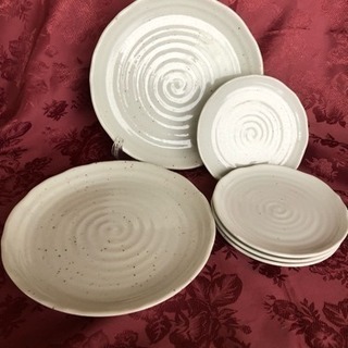 大皿と小皿セット