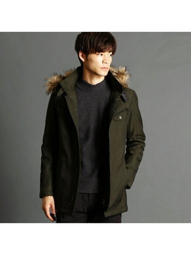 HIDEAWAYS NICOLE ハイダウェイニコル モッズコート