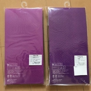 レギンスタイツの2点セットの画像