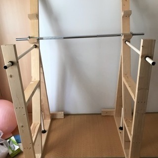 バーベルセット  多機能ラックの画像
