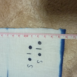 solosolo 藍染 手ぬぐいの画像