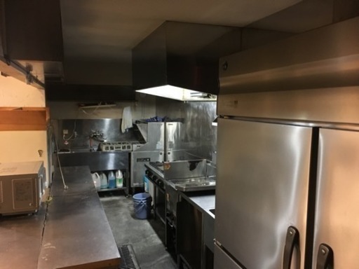 店舗厨房 全部 ALL ホシザキ 冷凍冷蔵庫 食器洗浄機 コールドテーブル 製氷機 作業台 シンクなど全て引き取りのみ 期日限定