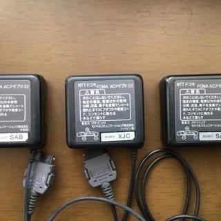 ドコモのFOMAの電源ケーブルです。の画像