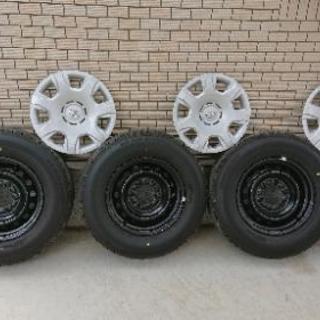 ハイエース　新車外し　純正タイヤ　４本 新車外しのハイエース純正スチール入庫しました！ ハイエース