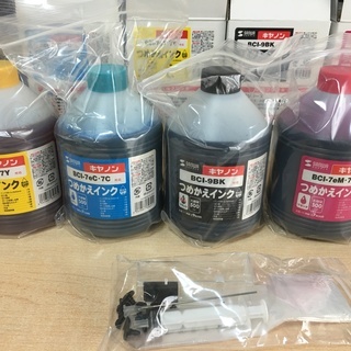 CANON キャノン BCI-7eY 詰め替えインク500ml （イエロー）の画像