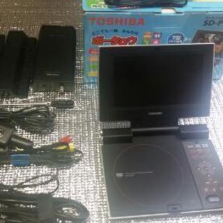東芝　ポータブルDVDプレーヤーポータロウの画像