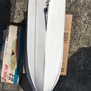 木製モーターボート ジャガーの画像