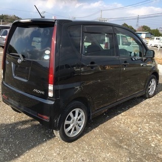 分割可能 自社ローンあり 車検32年5月 ムーブカスタム  平成19年式 キーフリー  ETC 絶好調の画像