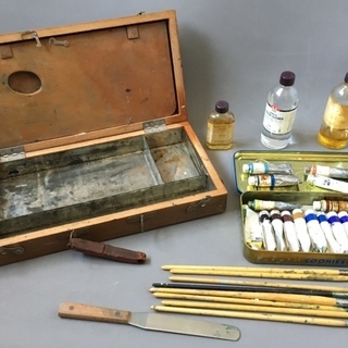  取引終了・【中古画材】油絵具とペインティングオイルなど