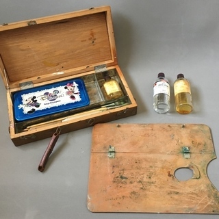  取引終了・【中古画材】油絵具とペインティングオイルなどの画像