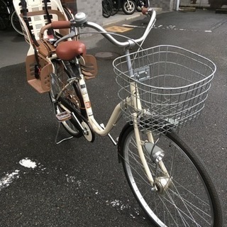 [お問合せ〆切ました]チャイルドシート付ママチャリ★