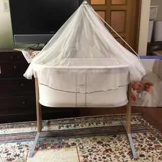 ベビービョルン クレードル キャノピー付き ベビービョルン クレードル（別売キャノピー付き）手渡しのみ