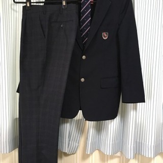 金沢高校男子制服上下ネクタイ付き