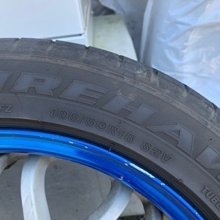 15インチアルミ、タイヤセット