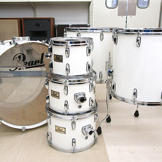 パール Pearl PRESTIGE SERIES バスドラム 22×16 Pearl パール バスドラム&frasl;タム 計6点セット PRESTIGE SERIES USED