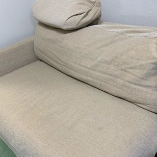 ソファ（クッション付き）＊譲りますの画像