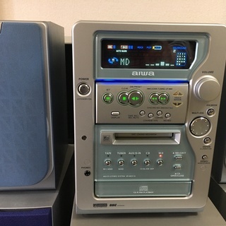 アイワ(AIWA) コンポ XR-MD510 無傷・美品最近復活気味の