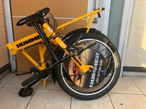 【未使用】シマノ 20インチ 6段変速 折り畳み自転車