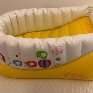 ベビーバス（ベビザラス）・湯温計(コンビ）