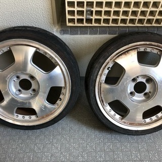購入者決定　軽自動車　アルミホイール　16インチ　ジャンク扱い　リメイクにいかがでしょうか？の画像