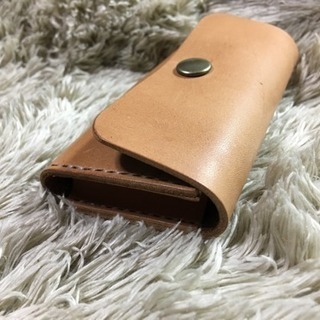 13、革のカード(名刺)ケース製作教室の画像