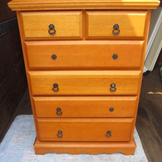 ☆無料☆地元のみ☆５段　引き出し　小型　タンス☆