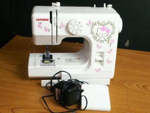 Janome ジャノメ電動ミシン  ハローキティ KT-35 Model 525