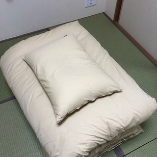 【格安】布団セット 敷布団、掛布団、枕 未使用新品
