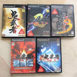 ☆PS2/鬼武者 1&2&3 & 無頼伝 & 新鬼武者DAWN ...