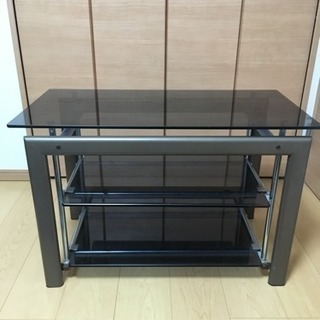 ガラス製 テレビ台