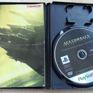 ☆PS2/ACE COMBAT 5 THE UNSUNG WAR エースコンバット5 ジ・アンサング・ウォー◆激戦の空、究極のエースパイロット体験の画像