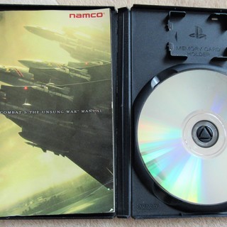 ☆PS2/ACE COMBAT 5 THE UNSUNG WAR エースコンバット5 ジ・アンサング・ウォー◆激戦の空、究極のエースパイロット体験の画像