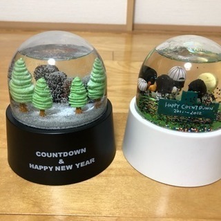 関ジャニ∞ 公式グッズ スノードーム2点セットの画像