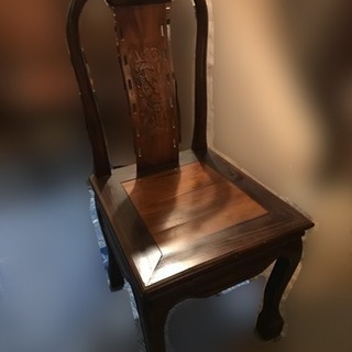 アジアン家具 東南アジア イス チェアー 2脚セット