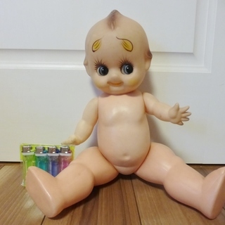 昭和レトロ　キューピー人形　②の画像