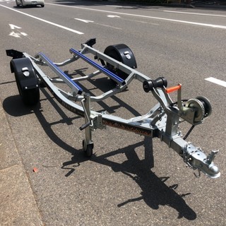 ジェット軽トレーラー新品　なんと自動車予備検査証書付き