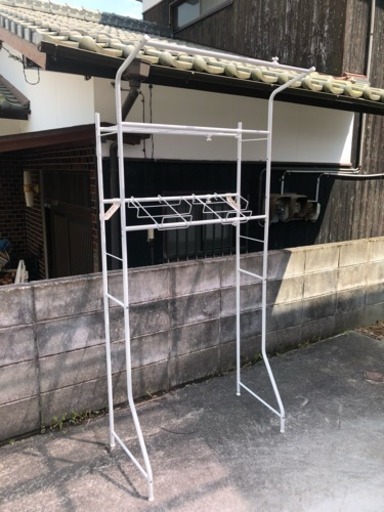洗濯機ラック パイプ