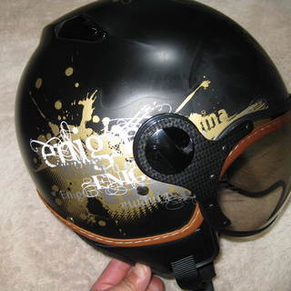 バイクヘルメット①の画像