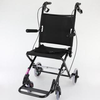[交渉中]★折畳み簡単2ステップ 簡易車椅子★ カドクラ 快飛B...