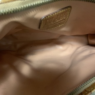 PRIMA CLASSE プリマクラッセ イタリア製 世界地図柄クラッチバッグ セカンドバッグの画像