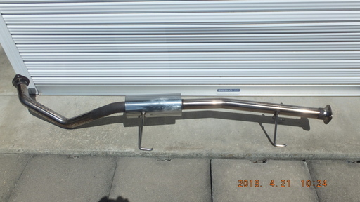 涙目ハイエース3.0DT 3MR　センターパイプ