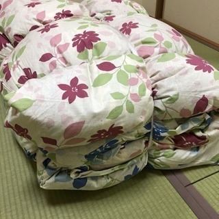 羽毛ぶとん 夫婦布団 2枚組 未使用新品