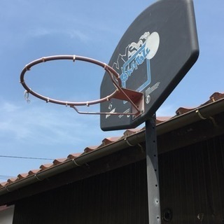 バスケットゴール🏀外練習用ミニバス！