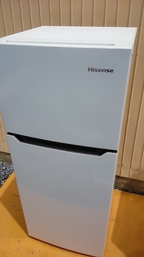 ハイセンス（Hisens）　2ドア冷凍冷蔵庫　HR-B12A 120L 2016年製