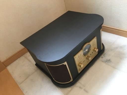 Qriom キュリオム MRP-M100CR(DB) [マルチレコードプレーヤー]