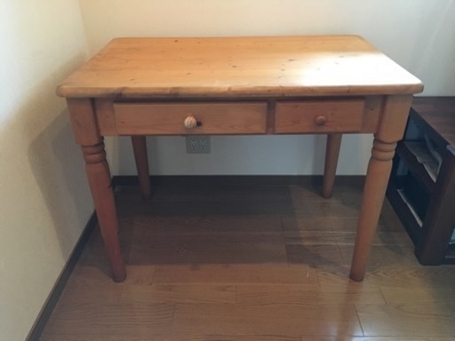 カントリーデスク（机+ブックスタンド）