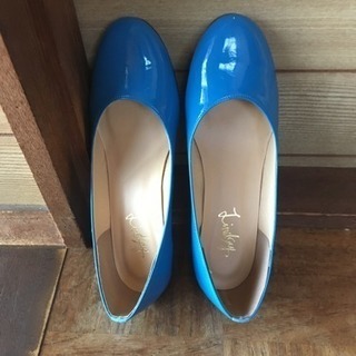 ウエッジソール パンプスの画像